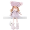 Dekorácia MagicHome Vianoce, Deti, ružové, 22 cm