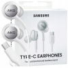 Káblové slúchadlá do uší Samsung AKG Type-C BIELE, mega BASS