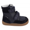 Zimní barefoot boty Bundgaard Basil strap mini II Tex navy 26