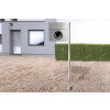 Radius design cologne Schránka na listy RADIUS DESIGN (LETTERMANN 1 STANDING silver 563C) strieborná