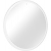 Hansgrohe Xarita Lite S - Okrúhle zrkadlo s LED osvetlením po obvode ⌀ 900 mm s nástenným vypínačom, čierna matná 54967670