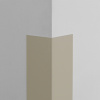 VMBal Plastová ochrana rohu LUX - BIELA KÁVA - 65 x 65 mm x 1,5 m - samolepiaci
