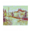 Diamondi Diamantové maľovanie - ABSTRAKTNÝ KARLOV MOST Rámovanie: vypnuté plátno na rám, Rozmer: 40x50 cm