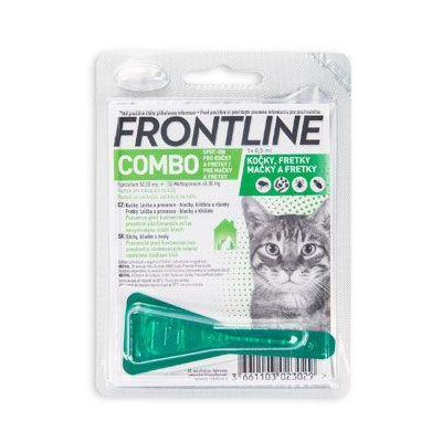 FRONTLINE COMBO spot-on pre mačky - 1x0,5ml