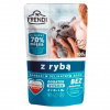 FND FRENDI Kúsky v omáčke s rybami - mokré krmivo pre mačky - 100 g