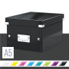 Leitz WOW Click & Store A5 22 x 16 x 28,2 cm, čierna