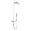 HANSGROHE HG Raindance E - Showerpipe 360 1jet s termostatom, biela/chróm