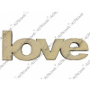Malý drevený výrez love 5 cm