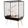 ZOLUX Klietka Zolux Neo Cozy Large Rodents H80 čierna