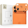 Tech-Protect CamAlloy Fit ochranné sklo na kameru na iPhone 17 Pro, oranžové