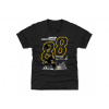 Boston Bruins pánske tričko David Pastrnak #88 OUTLINE 500 Level