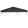 Strieška na altánok 310 g/m², 3x3 m, sivá-ForU-44781