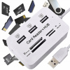 USB HUB 7v1 ROZBOČOVAČ ČÍTAČKA KARIET ADAPTÉR SD MICRO RÝCHLY ROZDEĽOVAČ