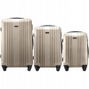 Sada cestovných kufrov batožina 3v1 L, M, S Champagne Kestrel Wings