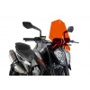 PUIG Plexi na motorku PUIG NEW. GEN SPORT 9668T oranžová