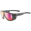 UVEX MTN STYLE P Black/Grey Matt/Mirror Red 2023 sportovní brýle na veškeré outdoorové aktivity