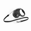 FLEXI Black Design vodítko čierne M - 5m do 20kg - kábel