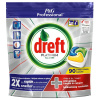Dreft Platinum Citrónové kapsuly pre umývačku riadu 90SZT (Dreft Platinum Citrónové kapsuly pre umývačku riadu 90SZT)