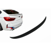 KITT Trunk Boot Spoiler suitable for BMW X6 F16 (2015-Up) Sport Design Piano Black