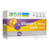 PLUS LEKÁREŇ Vitamín C 240 mg + zinok 10 mg tbl 60 ks
