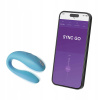 We-Vibe Sync Go (Turquoise), parný vibrátor s aplikáciou