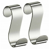 SMEDBO SO - DRY FK730 Háčiky - pár na električký sušiak uterákov FK700-FK702 a FK705-FK706 zo série Dry NEL - nerez lesklá