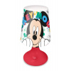 EUROSWAN Noční stolní LED lampička Mickey Plast, 18x9 cm