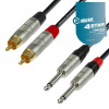 RCA kábel - jack 6,3 mm Adam Hall K4TPC 6 m
