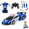 AUTO ROBOT 2v1 POLÍCIA AUTOBOT HRAČKA PRE DETI PILOT