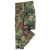 Miltec Kalhoty dětské US BDU ZIP-OFF WOODLAND / - XS