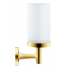 Duravit Starck T Držiak kefiek a pasty, matné sklo/zlatá 0099313400