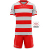 Športový set GIVOVA Rugby light grey-red|M