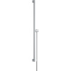 HANSGROHE Unica E Puro sprchová tyč 90 cm s ľahko posuvným držiakom ručnej sprchy a sprchová hadica 160 cm, chróm, 24403000