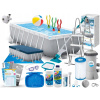 Intex 26788 Záhradný bazén s obdĺžnikovým rámom 400x200x100 21v1 PLNÝ (Intex 26788 Záhradný bazén s obdĺžnikovým rámom 400x200x100 21v1 PLNÝ)