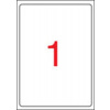 APLI Etikety, univerzálne, 199,6x289,1 mm, zaoblené rohy, APLI, 100 etikiet/bal