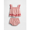 GAP Baby popelínový set Ružová 18-24M Ružová Ružová