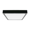 Stropné LED svietidlo 30W 3000K IP44 3000lm čierne štvorcové VT-8630 (V-TAC)