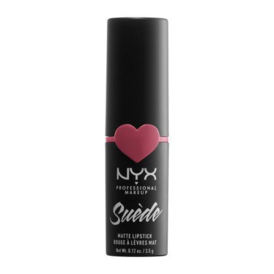 NYX Professional Makeup Suède Matte Lipstick Matný Klasický rúž Rúž 3.5 g 27 cannes