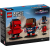 LEGO® | Figúrky Kapitána Ameriky a Červeného Hulka - BrickHeadz LEGO 40668