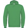 B&C 01ID03 80/20 / Pánska mikina s kapucňou - kelly green XL