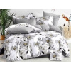 Povlečení Květy šedé 200 x 220 cm