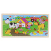 Viga Drevené puzzle Farma 96ks