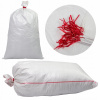 Vrecia Vak 30 kg so záťahom 50 x 80 cm Uhlie BIELE