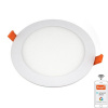 NEDES LPL133W Zápustné WIFI LED svietidlo 12W, 3000K-6500K, 1200lm, IP20, stmievateľné, biela
