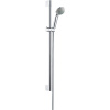 HANSGROHE Crometta 85 sprchová súprava, ručná sprcha 1jet Mono EcoSmart+ priemer 85 mm, 65 cm sprchová tyč, jazdec a sprchová hadica 160 cm, chróm, 27652000