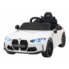 Elektrické autíčko Ramiz biele, jednomiestne, do 30 kg, pre deti od 3 rokov