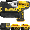 DEWALT 18V XR 1/2” Aku rázový uťahovák s poistným kolíkom, 2x 5,0 Ah DCF899P2-QW
