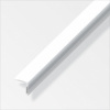 ALFER - uholník samolepiaci PVC biely - lesk 1000x20x20x1, 5mm