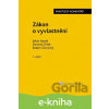 E-kniha Zákon o vyvlastnění (184/2006 Sb.). Praktický komentář - 2., přepracované a rozšířené vydání - Jakub Hanák, Dominik Židek, Robert Černocký
