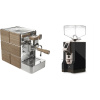 Stone Espresso Mine Premium Wood + Eureka Mignon Specialita, CR black